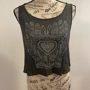 Charlotte Russe Crop Top Size Small